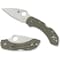 Spyderco 2024 Spyderco Dragonfly G-10 Foliage Green Plain SPY-C28GPFG - alternate 1